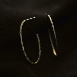 hiyasins ベーシックフープピアス -K18-